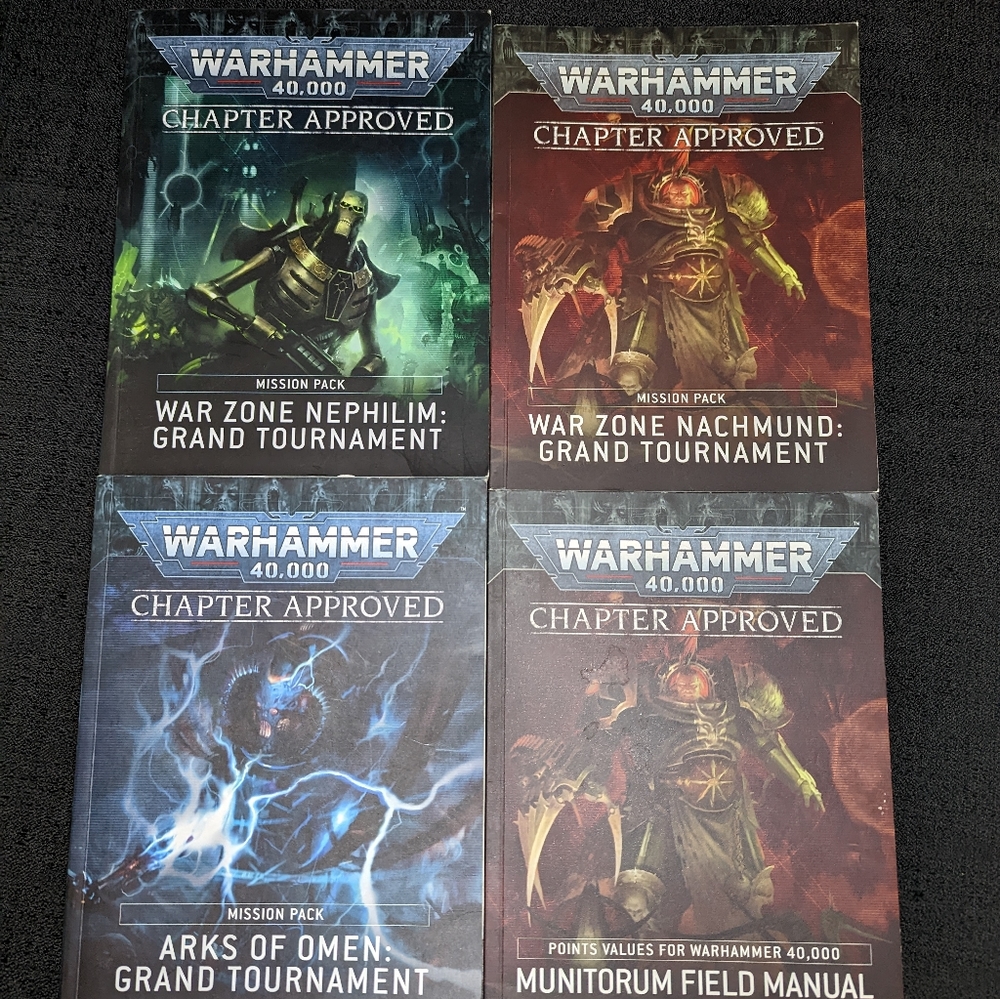 Warhammer 40k Chapter Approved Books